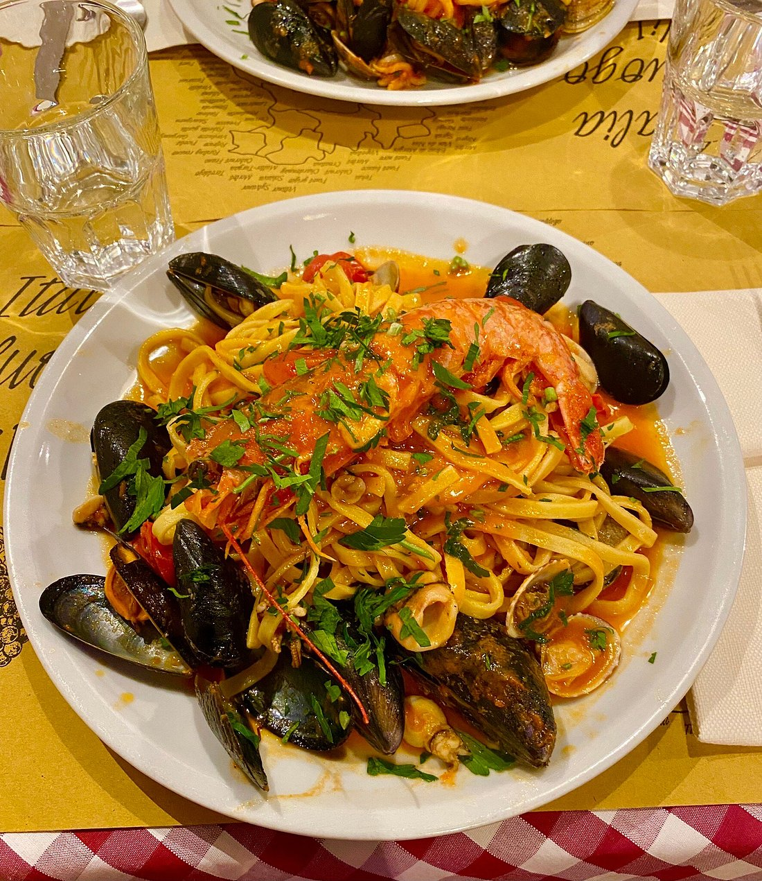 Linguine ai Frutti di Mare